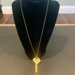 Courage key necklace